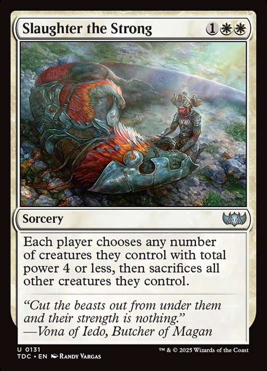 Slaughter the Strong front