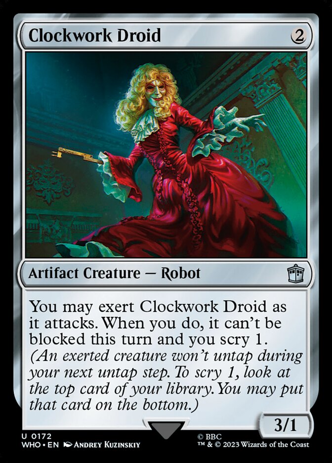 Clockwork Droid front