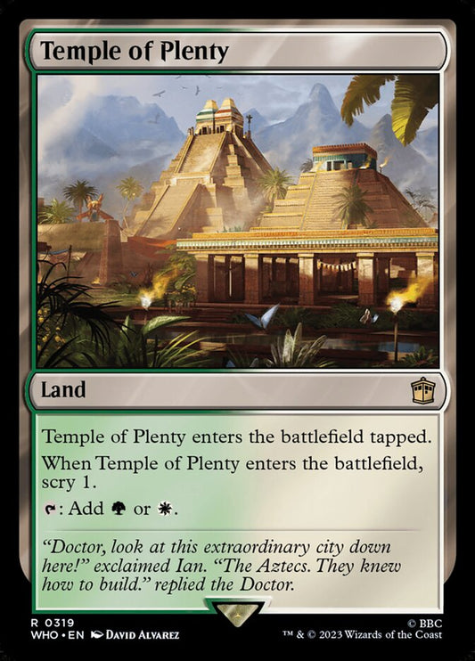 Temple of Plenty front