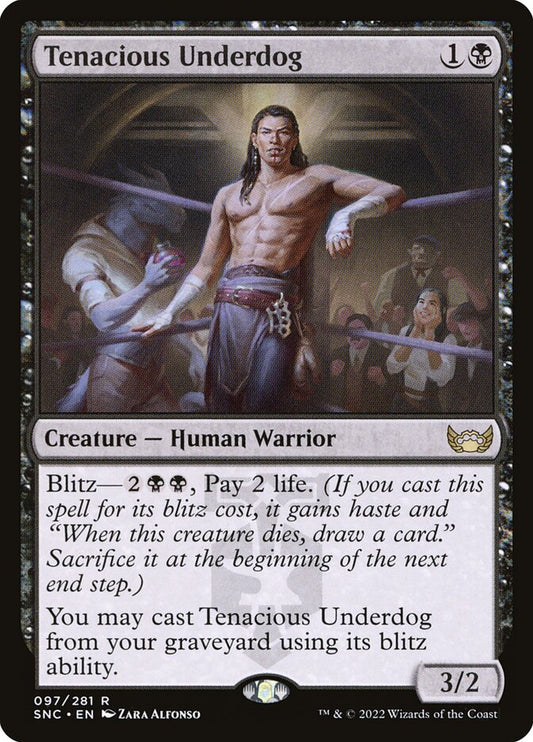 Tenacious Underdog front