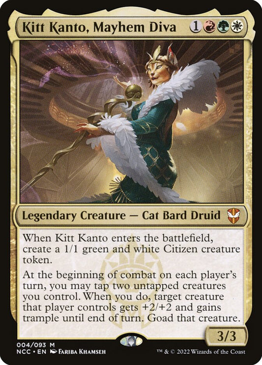 Kitt Kanto, Mayhem Diva front