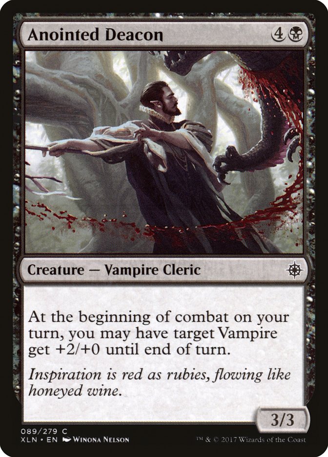 Anointed Deacon front