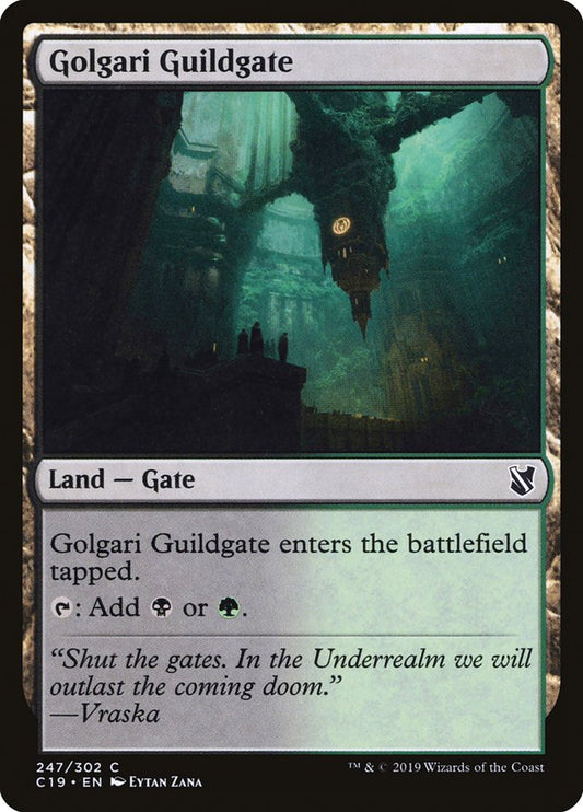 Golgari Guildgate front