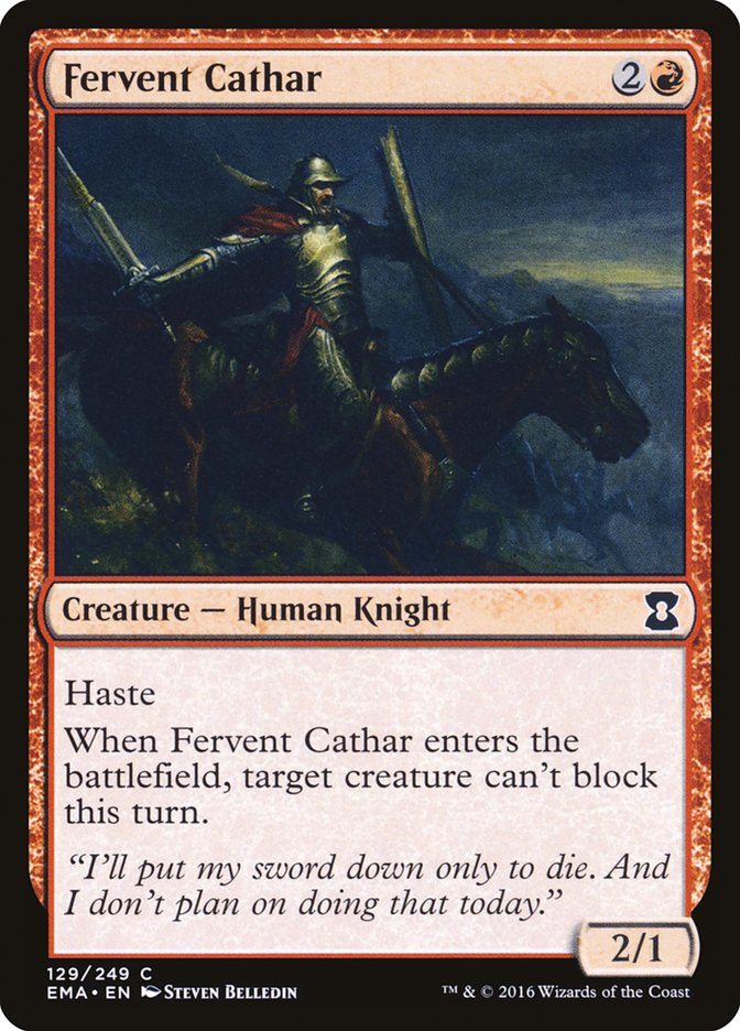 Fervent Cathar front
