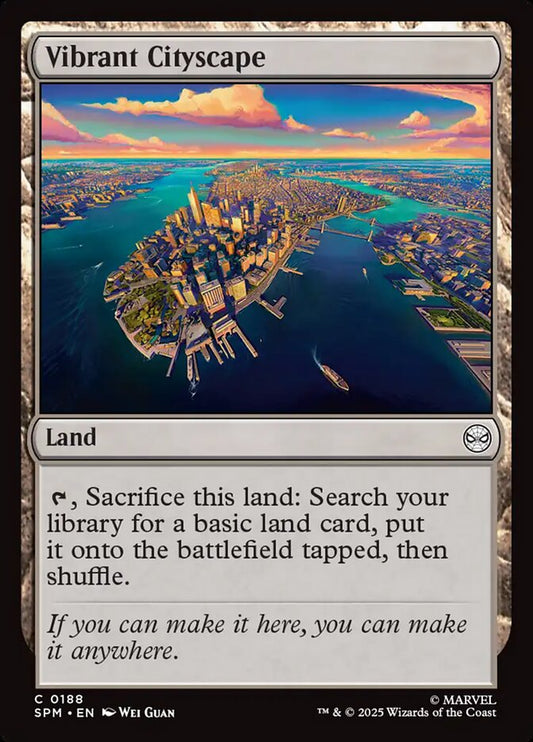 Vibrant Cityscape front