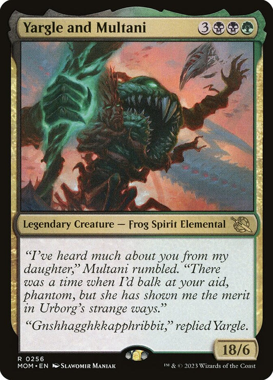 Yargle and Multani front