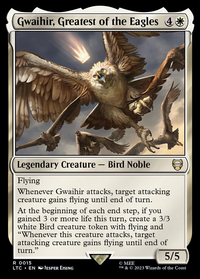 Gwaihir, Greatest of the Eagles front