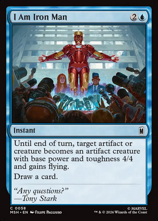 I Am Iron Man front