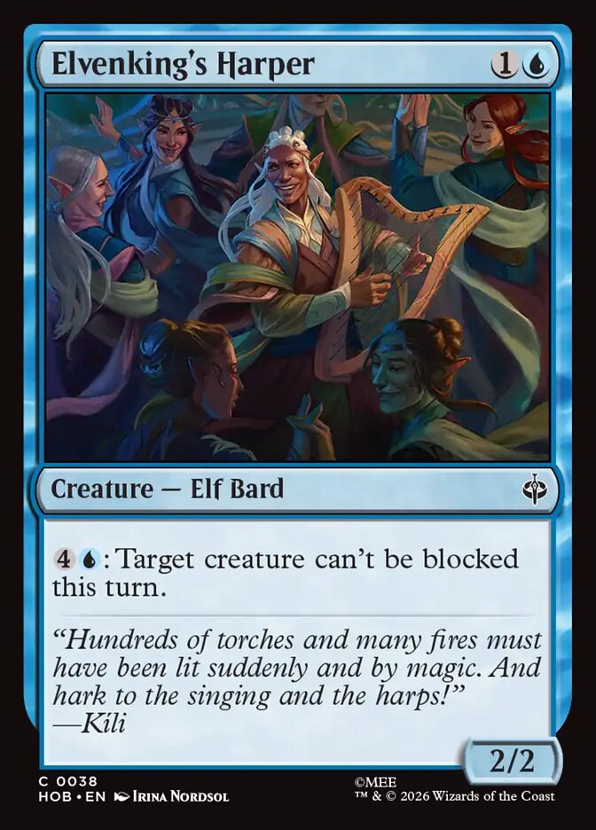 Elvenking's Harper front
