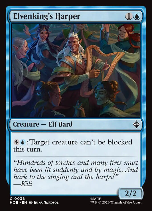 Elvenking's Harper front