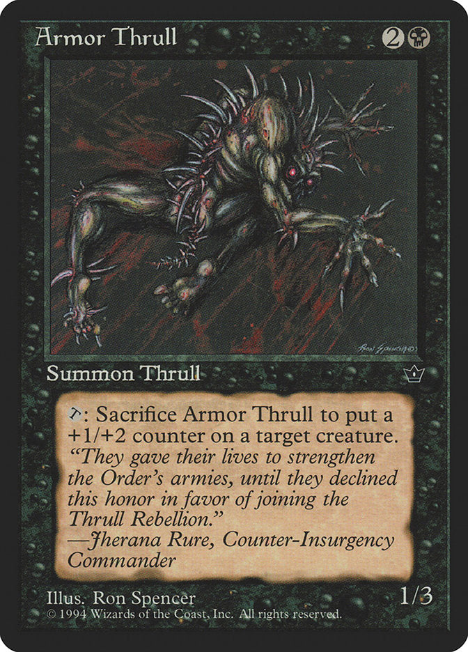 Armor Thrull front