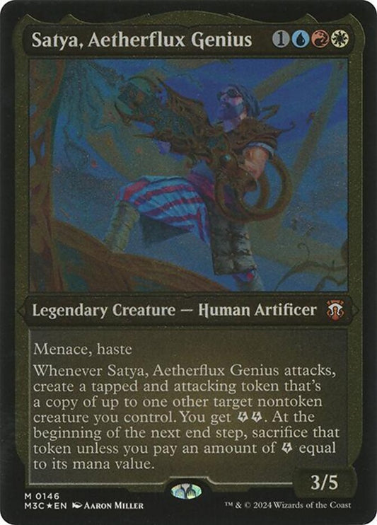 Satya, Aetherflux Genius front