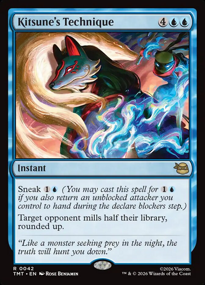 Kitsune's Technique front