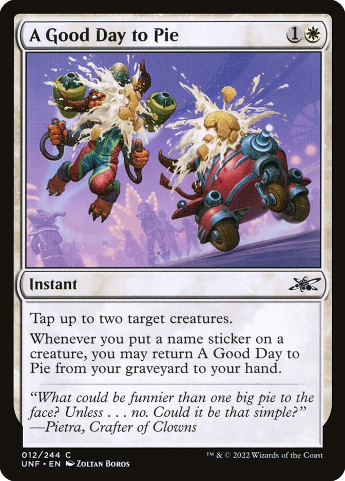 A Good Day to Pie front