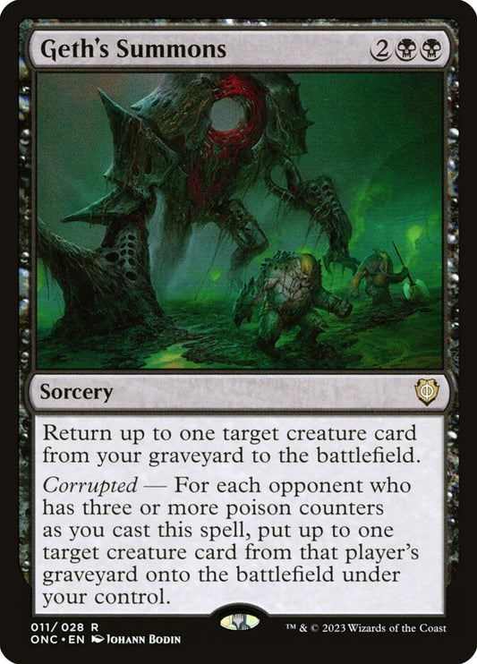 Geth's Summons front
