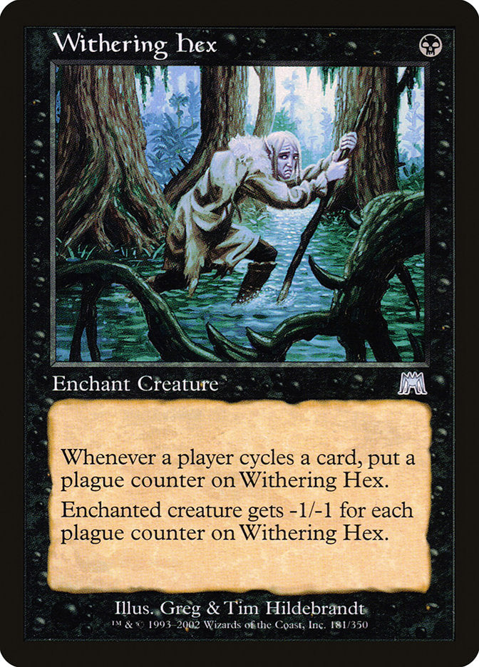 Withering Hex front