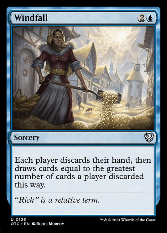 Windfall front