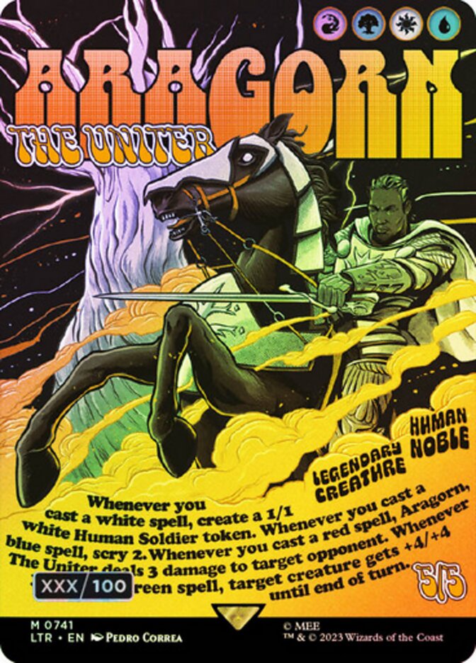 Aragorn, the Uniter front