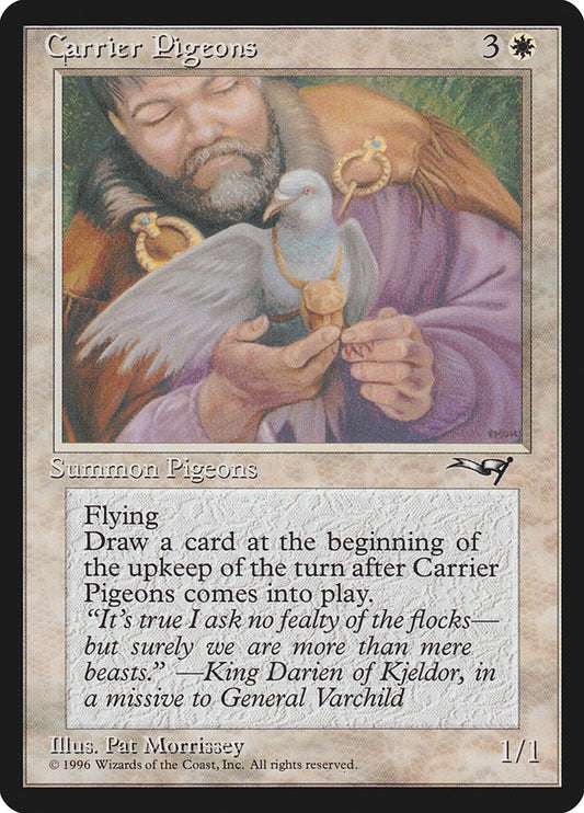 Carrier Pigeons front
