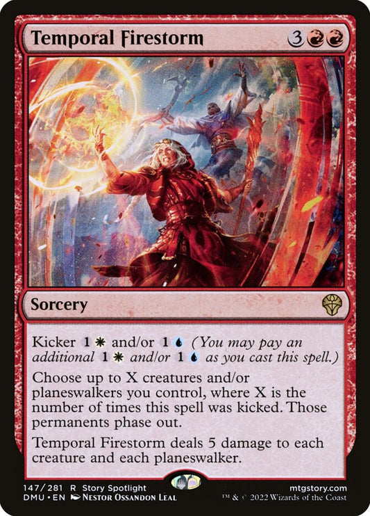 Temporal Firestorm front
