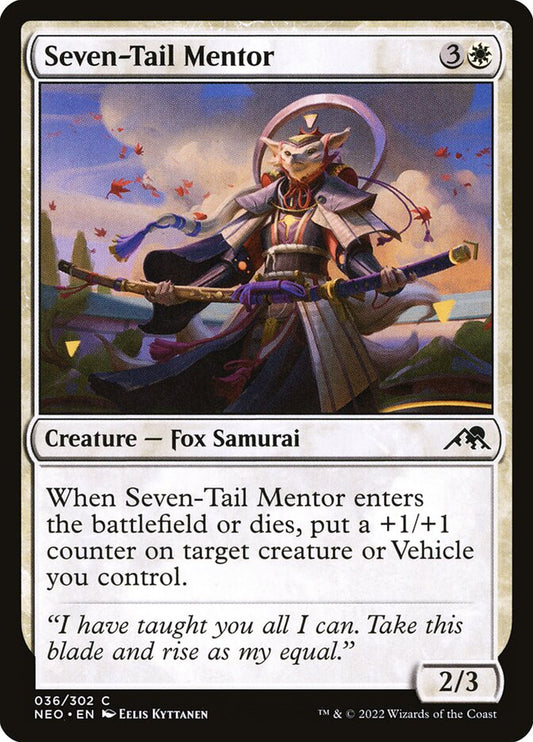 Seven-Tail Mentor front