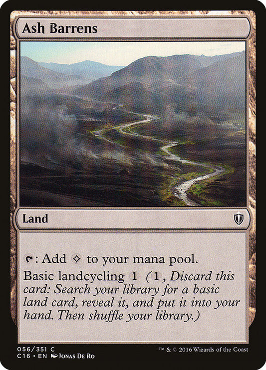 Ash Barrens front