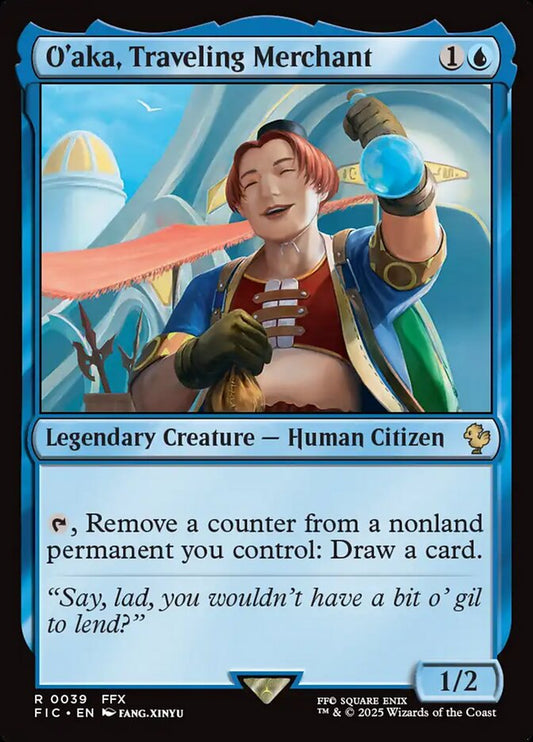 O'aka, Traveling Merchant front