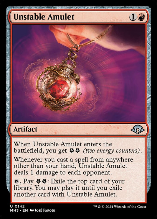 Unstable Amulet front