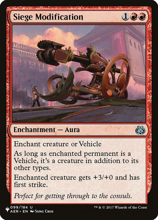Siege Modification front