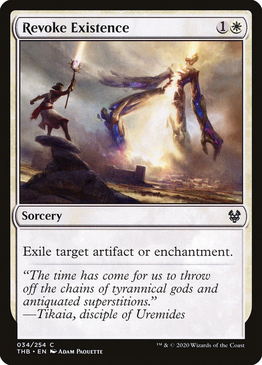 Revoke Existence front