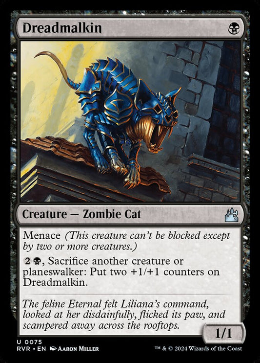 Dreadmalkin front