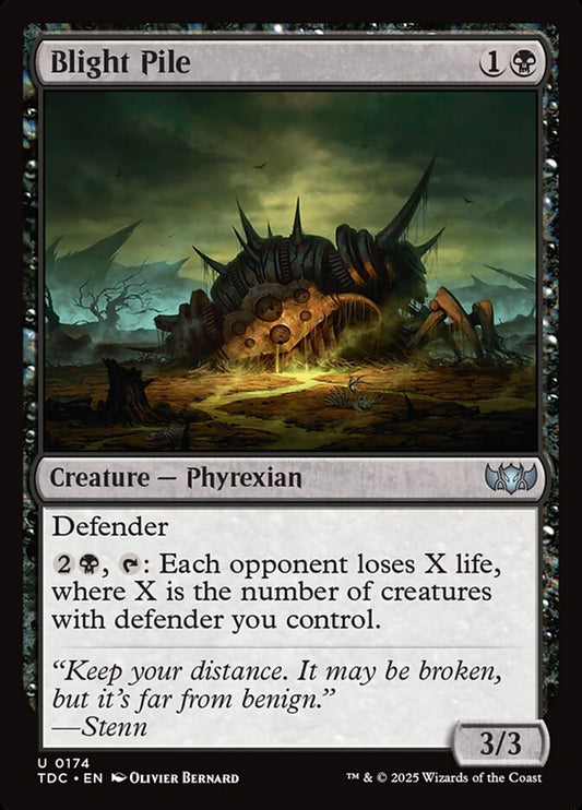 Blight Pile front