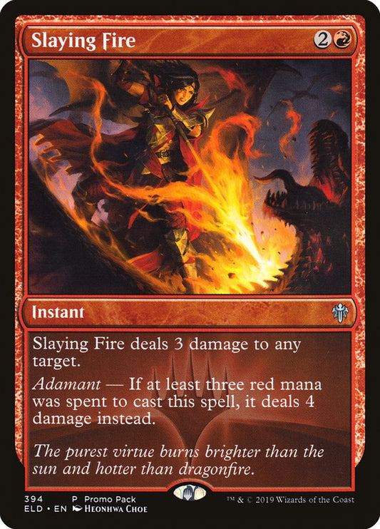 Slaying Fire front