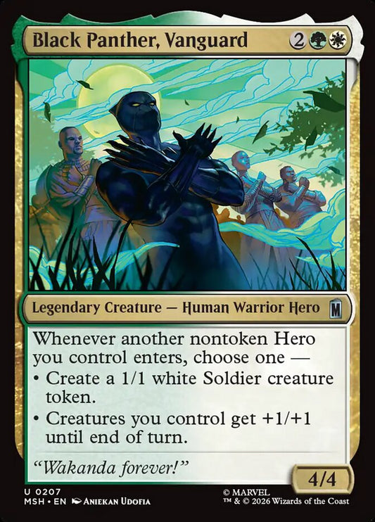 Black Panther, Vanguard front