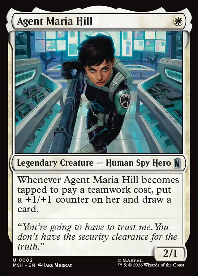 Agent Maria Hill front