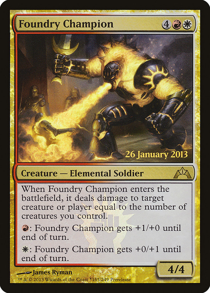 Foundry Champion front