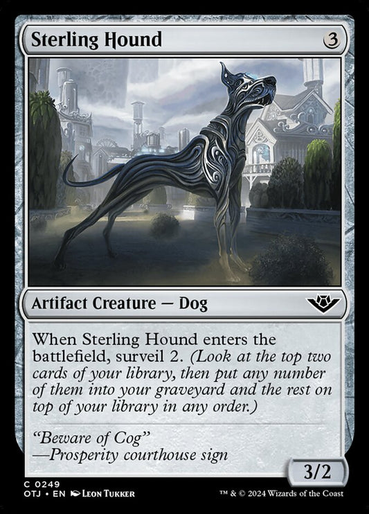 Sterling Hound front
