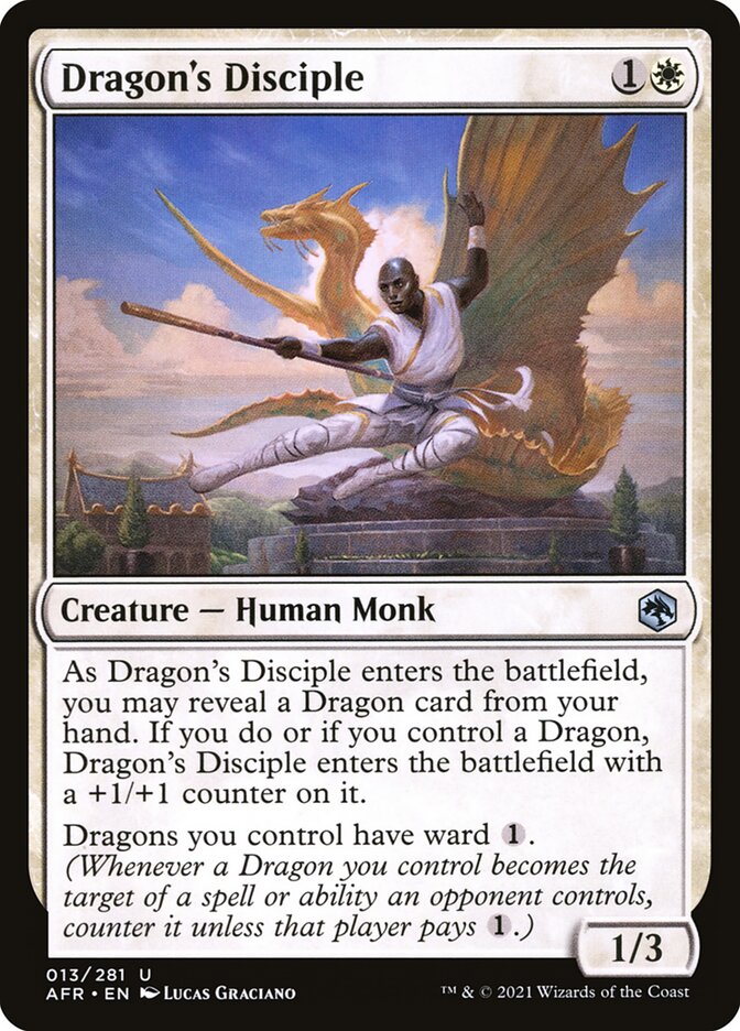 Dragon's Disciple front