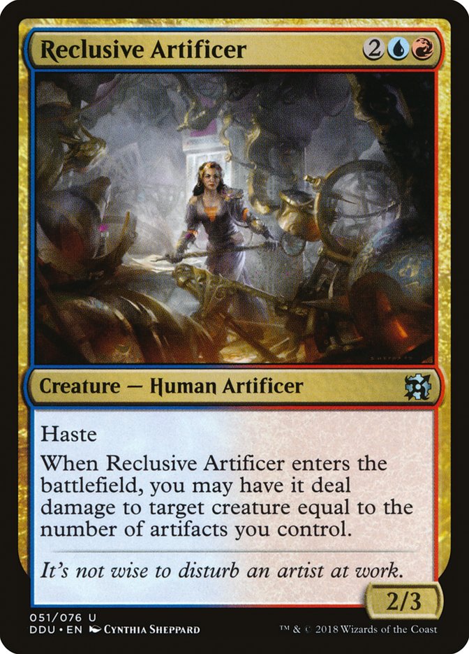 Reclusive Artificer front