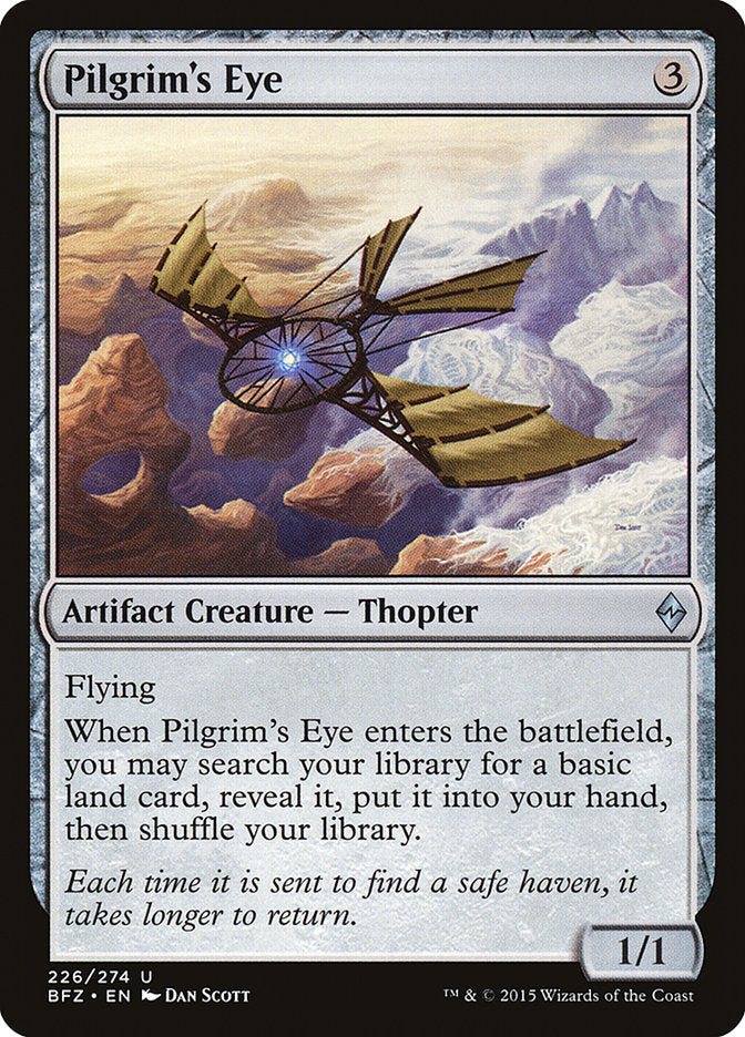 Pilgrim's Eye front