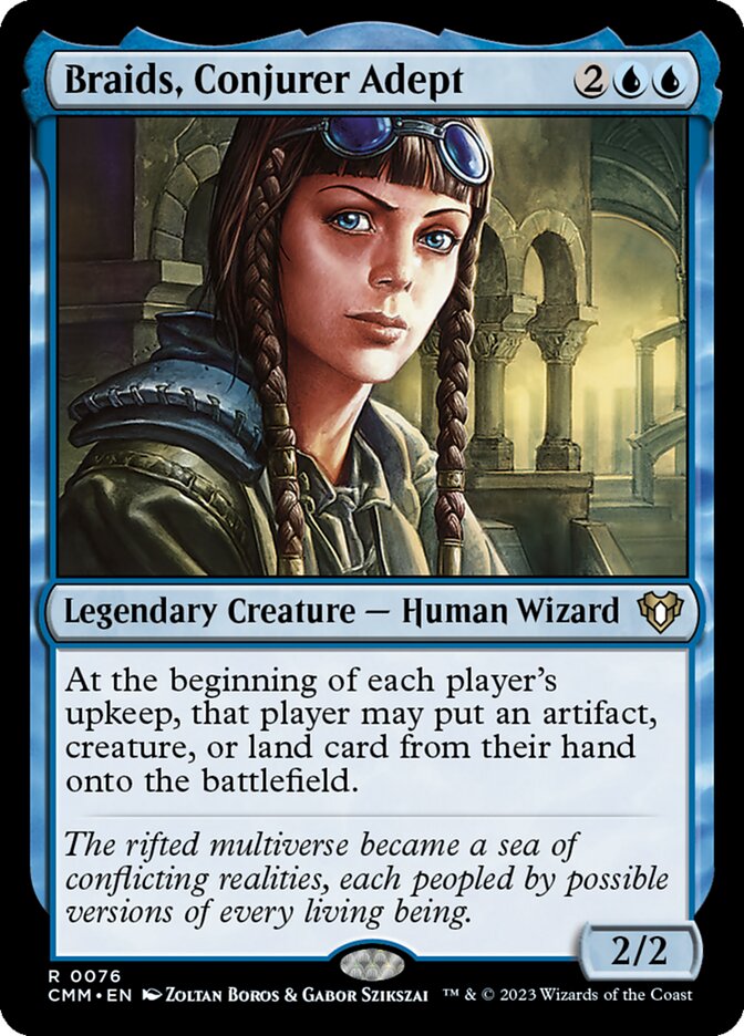 Braids, Conjurer Adept front
