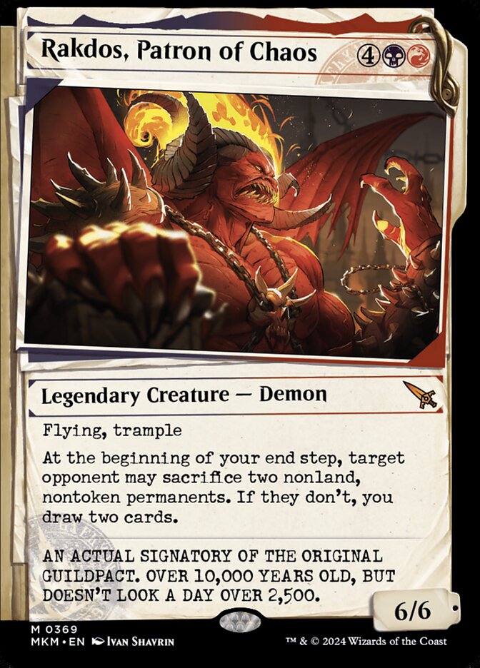 Rakdos, Patron of Chaos front