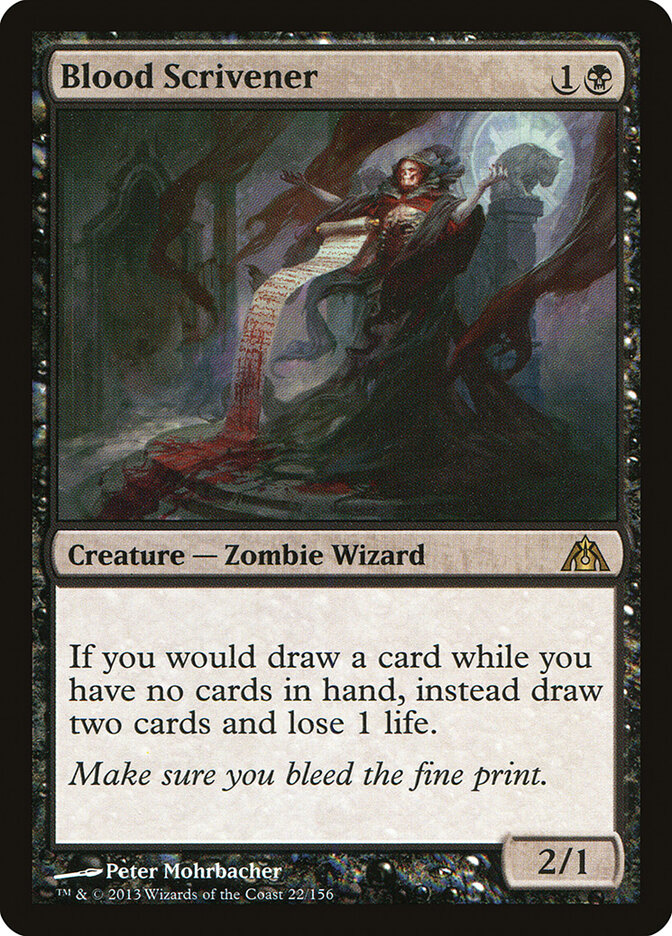 Blood Scrivener front