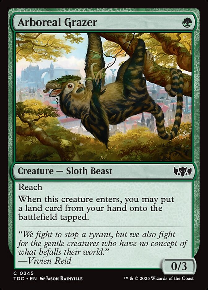 Arboreal Grazer front