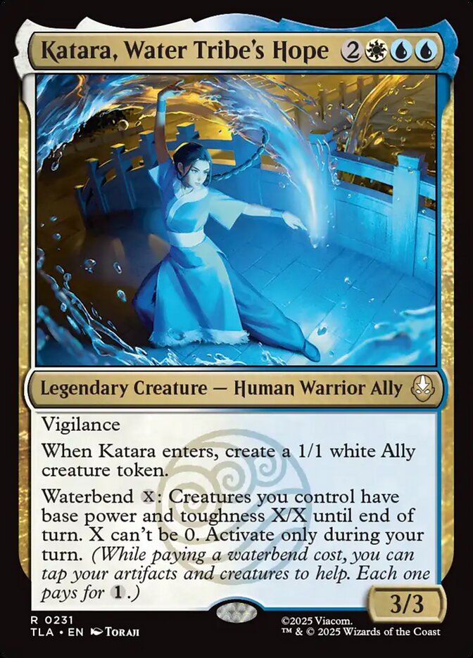 Katara, Water Tribe's Hope front