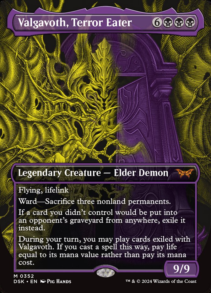 Valgavoth, Terror Eater front