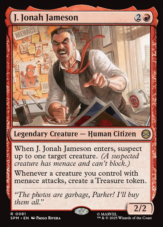 J. Jonah Jameson front
