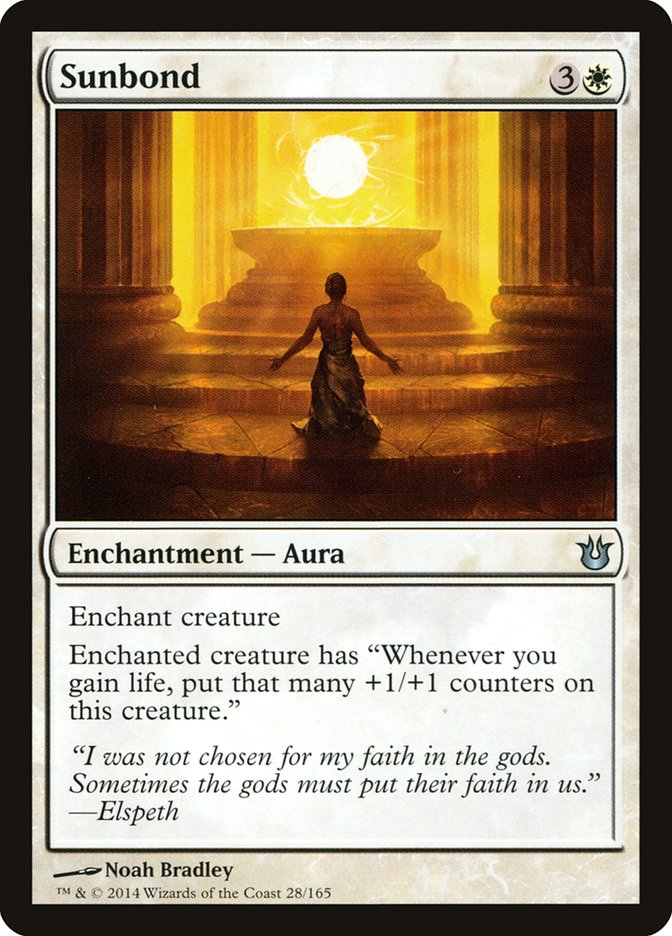Sunbond front