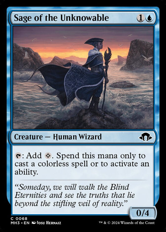Sage of the Unknowable front
