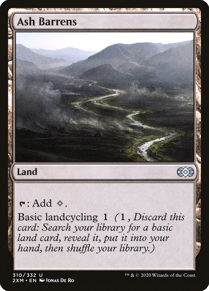 Ash Barrens front